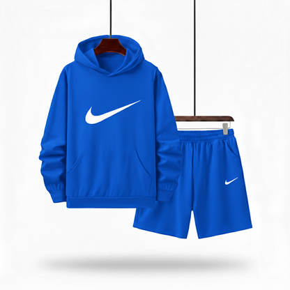 Conjunto Deportivo Buzo Pantaloneta Nike Adultos Unisex (F01)