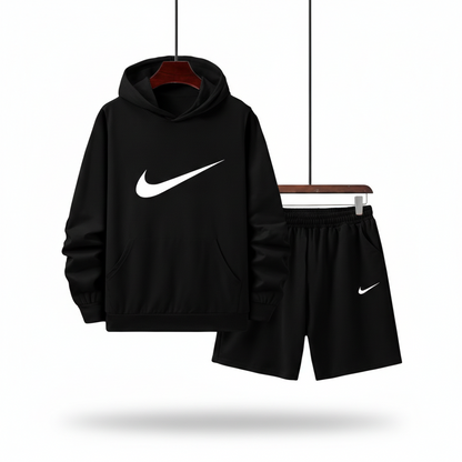 Conjunto Deportivo Buzo Pantaloneta Nike Adultos Unisex (F01)