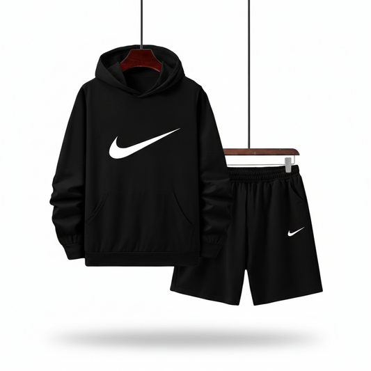 Conjunto Deportivo Buzo Pantaloneta Nike Adultos Unisex (F01)